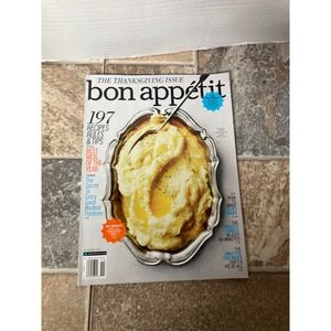 Bon Appetit The Thanksgiving Issue Magazine 197 Recipes Rules Tips